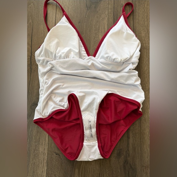 NWT Cupshe Dark Red One Piece Swimsuit Size Large - Picture 7 of 11